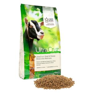 UltraCruz Goat Goat and Sheep Show and Wellness Pellets  Ultra Cruz